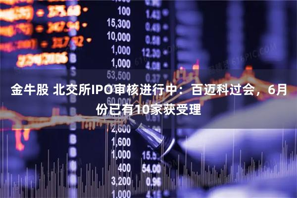 金牛股 北交所IPO审核进行中：百迈科过会，6月份已有10家获受理